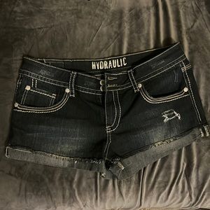 Hydraulic jean short shorts size 15 / 16